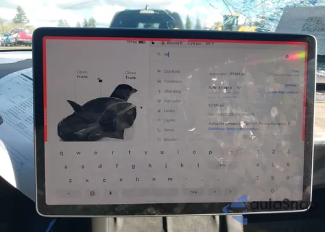 2023 Tesla Model Y Awd/Long Range Dual Motor All-Wheel Drive из США, поврежденный, VIN 7SAYGDEEXPF689909